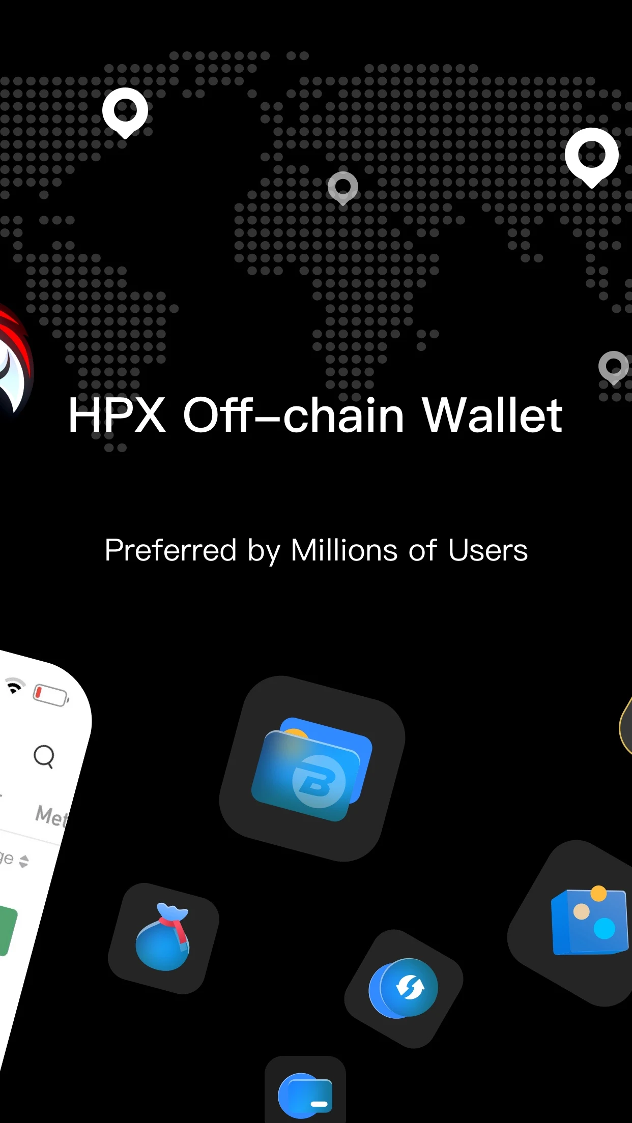 HPX :Wallet Crypto & Card screenshot